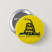 DONT TREAD OP ME knop Ronde Button 5,7 Cm (Voorkant /achterkant)
