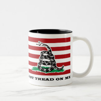 DONT TREAD OP ME KOFFIE CUP TWEEKLEURIGE KOFFIEMOK