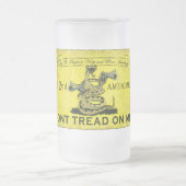 Dont Tread op me Matglas Bierpul (Center)