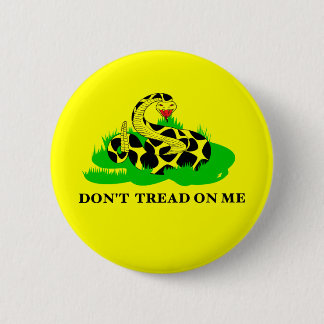 Dont Tread op me Ronde Button 5,7 Cm