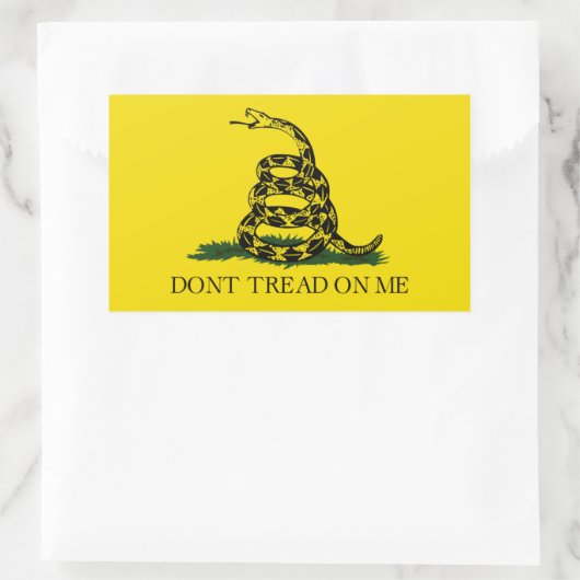 Dont Tread op me Sticker (Tas)