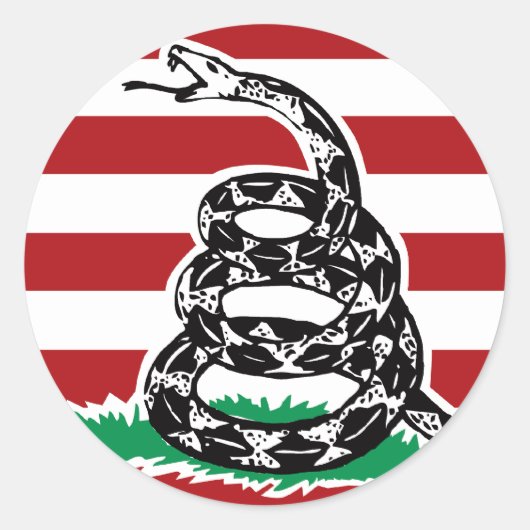 DONT TREAD OP ME STICKERS (Voorkant)