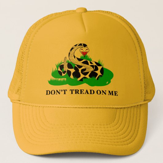 Dont Tread op me Trucker Pet (Voorkant)