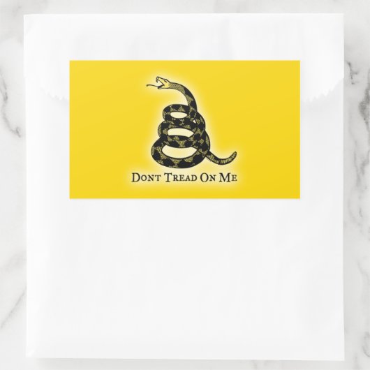 Dont Tread Op Mij Sticker (Tas)