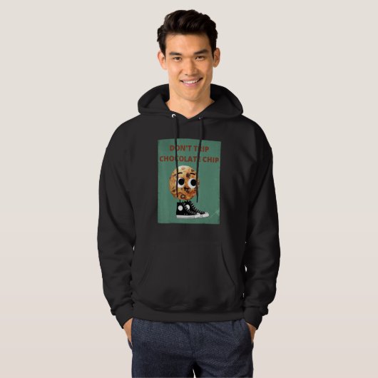 Don't Trip Chocolate Chip Hoodie (Voorkant volledig)