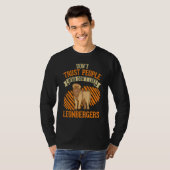 Don't Trust people Who don't like Leonbergers T-shirt (Voorkant volledig)