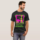 Don't Trust Subtitutes Funny Alien Invasion Teache T-shirt (Voorkant volledig)