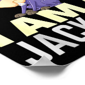 Don't Try Me I Am A Jack Funny Halloween Costume  Poster (Hoek)