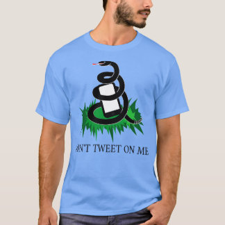Dont tweet op mij t-shirt