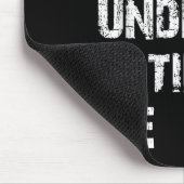 Don't Underestimate Me Funny Quote Gift  Muismat (Hoek)