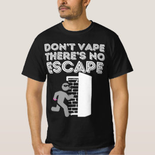Dont vape- ani roken t-shirt