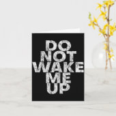 Don't Wake Me Up -- Kaart (Gele Bloem)