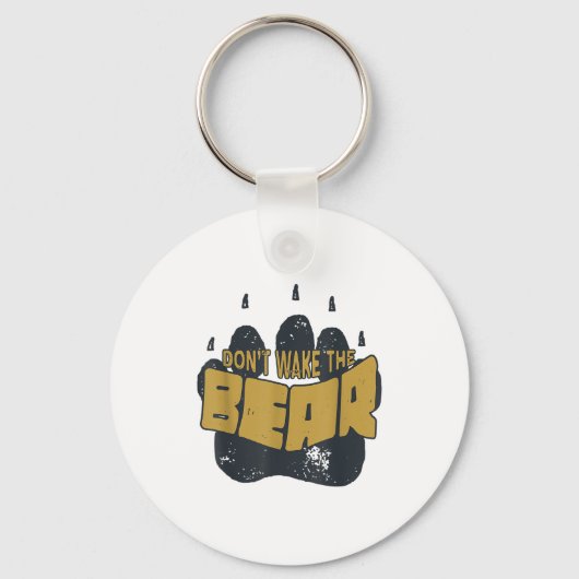 Don't Wake The Bear Shirt. Fear The Bear Claw &amp Sleutelhanger (Voorkant)