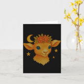 Dont Worry Baa Happy Baby And Childrens Infant  Kaart (Gele Bloem)