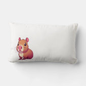 Don't worry be capy kussen (Achterkant)