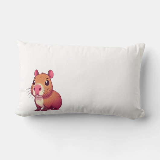 Don't worry be capy kussen (Achterkant)