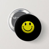 Dont Worry Be Happy Face Ronde Button 5,7 Cm (Voorkant /achterkant)