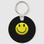 Dont Worry Be Happy Face  Sleutelhanger (Voorkant)