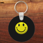 Dont Worry Be Happy Face Sleutelhanger (Voorkant)