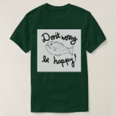 Dont Worry be Happy Singing Fish T-shirt (Design voorkant)