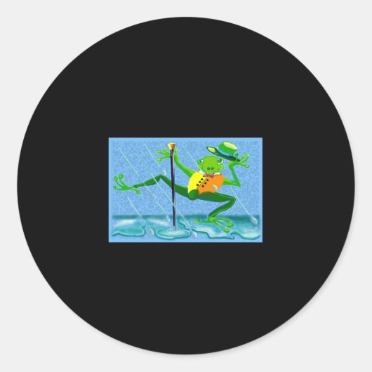 Dont Worry Be Hoppy Toddler  Ronde Sticker (Voorkant)