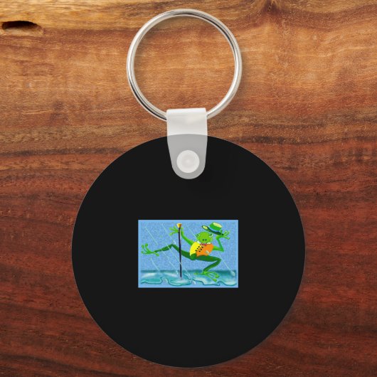 Dont Worry Be Hoppy Toddler  Sleutelhanger (Voorkant)