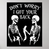 Dont Worry I Got Your Back  Poster (Voorkant)
