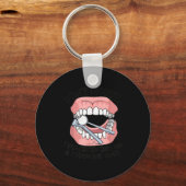 Don't Worry I Practiced This On A Tydont Once Dent Sleutelhanger (Voorkant)