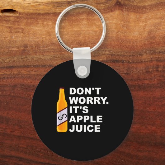 Don't Worry It's Juice Apparel Sleutelhanger (Voorkant)