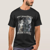 Don't Worry Kitten Daddy's Here T-Shirt (Voorkant)