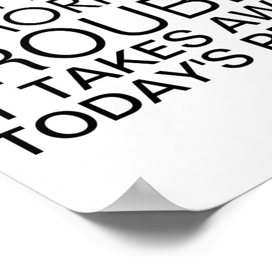 Dont Worry Sitive Message  Poster (Hoek)