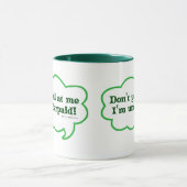 Dont Yell mij onderbetaald Mok (Midden)