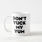 Don't Yuck My Yum  Koffiemok (Links)
