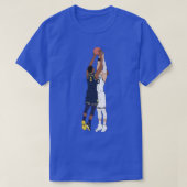 Donte DiVincenzo blokkeert Charles Matthews T-shirt (Design voorkant)
