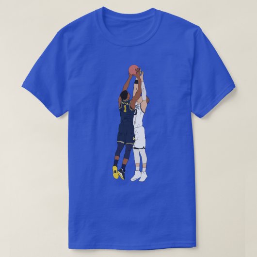 Donte DiVincenzo blokkeert Charles Matthews T-shirt (Design voorkant)