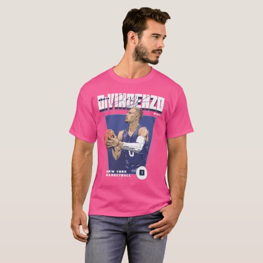 Donte Divincenzo New York in première T-shirt (Voorkant volledig)
