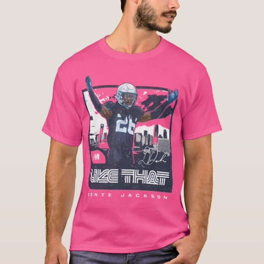 Donte Jackson Carolina Ik ben zoals dat stadsbeeld T-shirt (Voorkant)