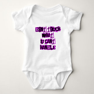 donttouch-baby romper