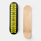 DONTULOVEMEBABY-skateboard Persoonlijk Skateboard (Voorkant)