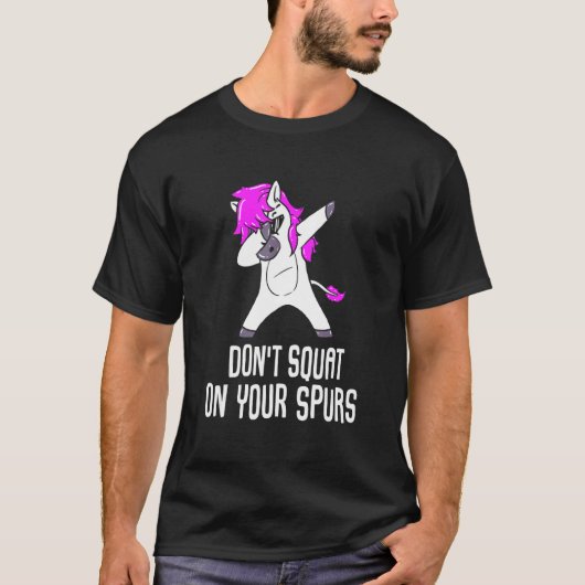 Donu2019t-vierkant op uw paardenraces t-shirt (Voorkant)