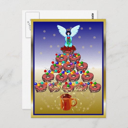 Donuboom Briefkaart (Voorkant / Achterkant)