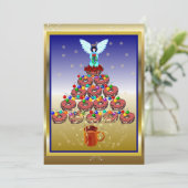 Donuboom Kaart (Staand voorkant)