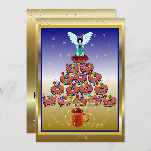 Donuboom Kaart (Voorkant / Achterkant)