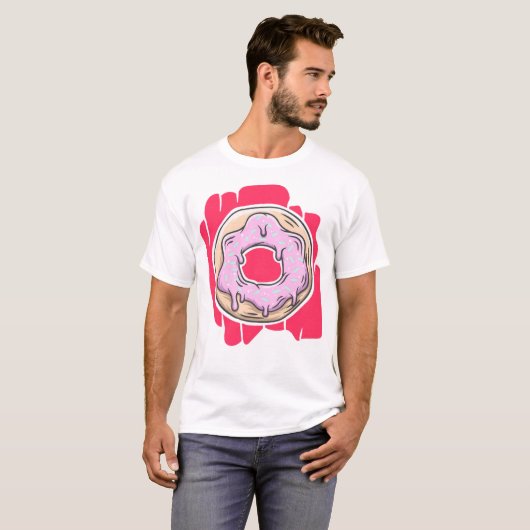 Donut 1 t-shirt (Voorkant volledig)