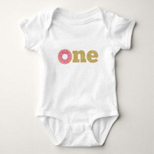 Donut 1st Birthday Bodysuit
