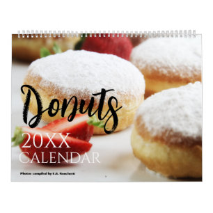 Donut 2027 Cadeau Dougnnut Shop Kalender