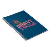 Donut aanraken! notitieboek (Rechterzijde)