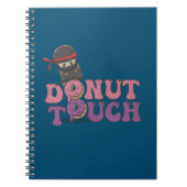 Donut aanraken! notitieboek (Voorkant)
