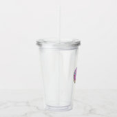 Donut - Acryl Tumbler Drinkbeker (Rechts)