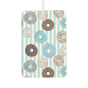 Donut auto luchtverfrisser voor de gezinsauto.